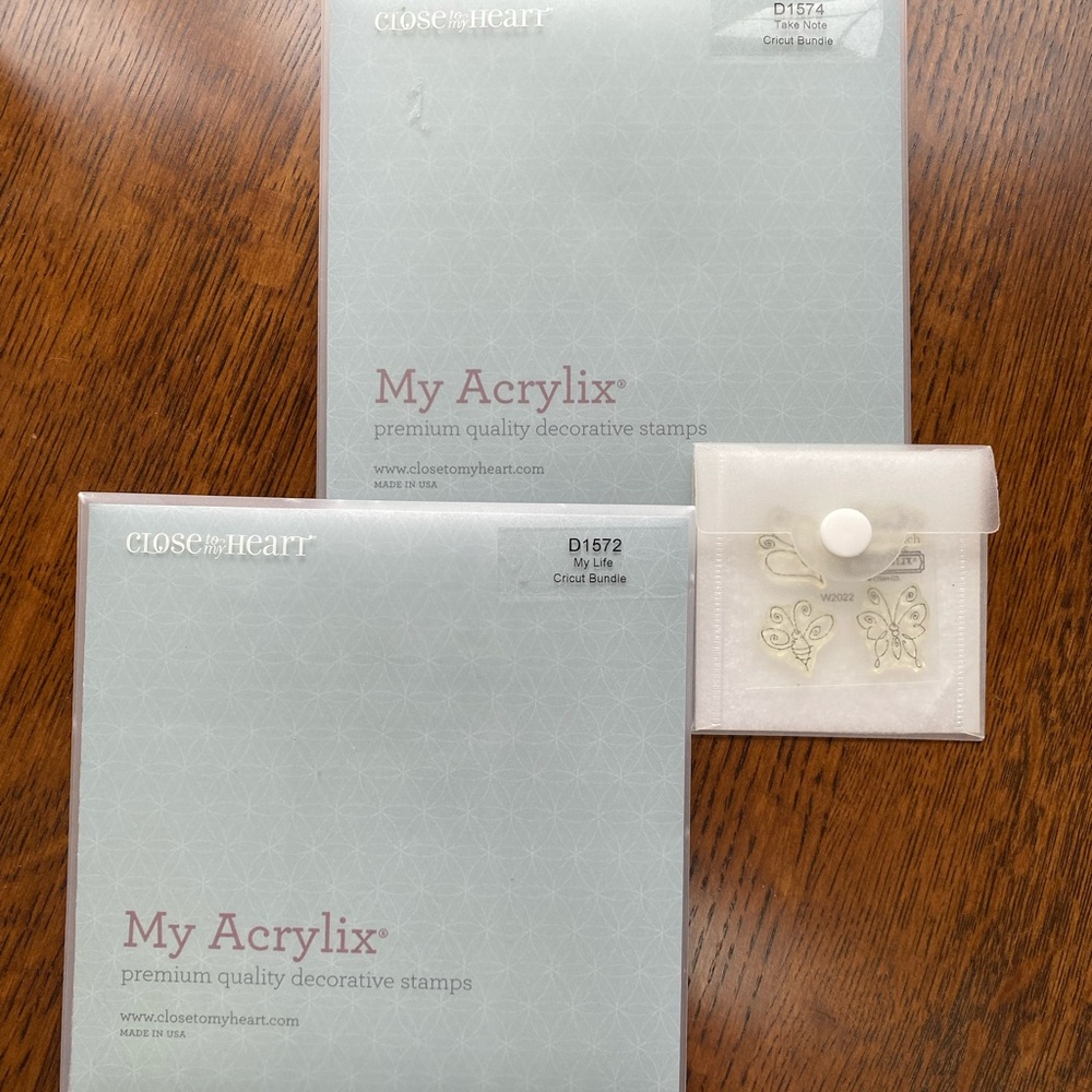 Close to My Heart Acrylix Premium Stamps